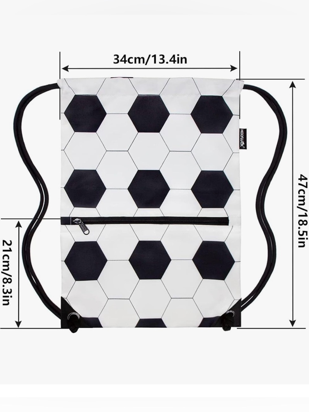 soccer drawstring sack - Picture 6 of 6
